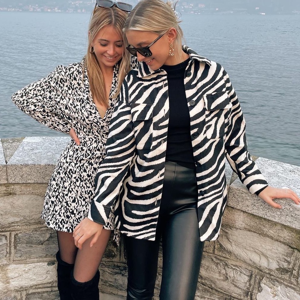 H&M Zebra Jacket